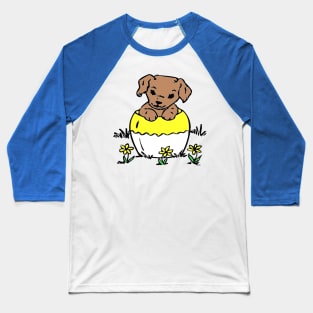 Loving Playful Dog Baseball T-Shirt